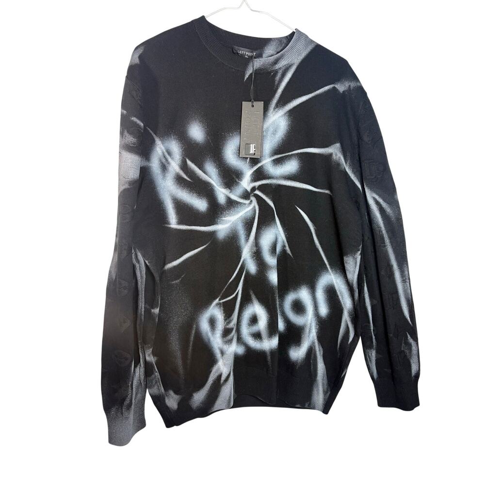 NWT - "Rise to Reign" Sweater by Left Point, Sz. XL